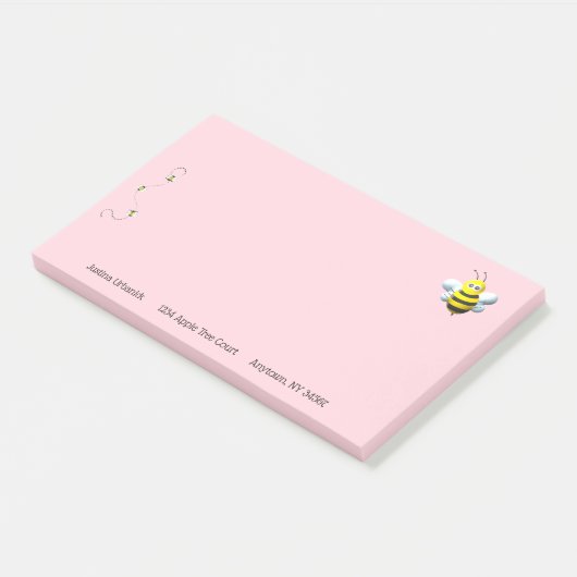Wees cool met aangepaste tekstpersonalisatie post-it® notes (Schuin)
