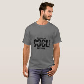 Wees cool met design t-shirt (Voorkant volledig)