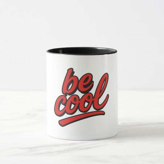 Wees cool mok (Midden)