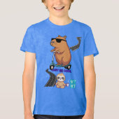 Wees cool, niet heet Kinder T-shirt | Leuk en spee (Voorkant)