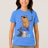 Wees cool, niet heet Kinder T-shirt | Leuk en spee (Voorkant)