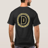 Wees cool of vertrek t-shirt (Achterkant)