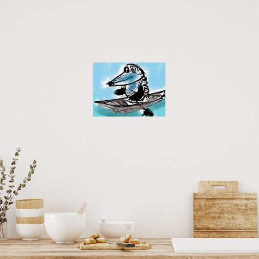 Wees cool poster (Keuken)