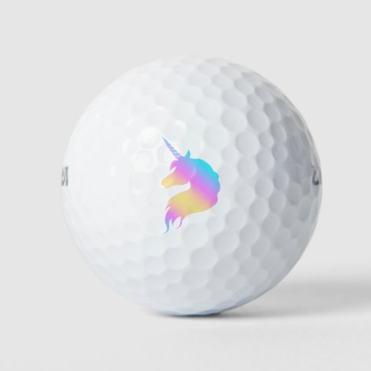 Wees cool Unicorn Golf Golfballen (Voorkant)