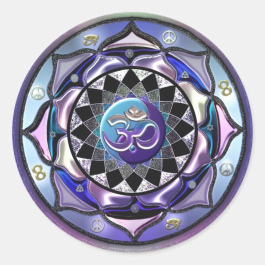 Wees cool. Wees de verandering Ronde Sticker (Voorkant)