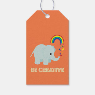 Wees creatief cadeau Label Cadeaulabel