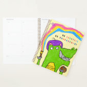 "Wees creatief!" Dragon Rainbow Planner (Display)