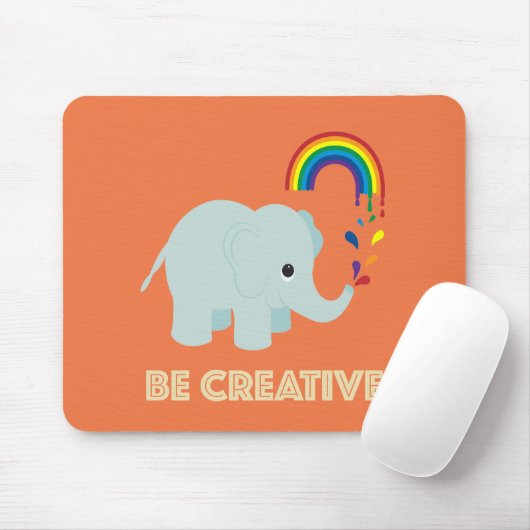 Wees creatief Mousepad Muismat (Met muis)