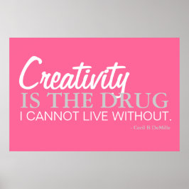 Wees creatief - Poster inspiratie