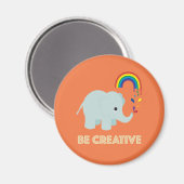 Wees creatieve magneet (Voorkant / Achterkant)