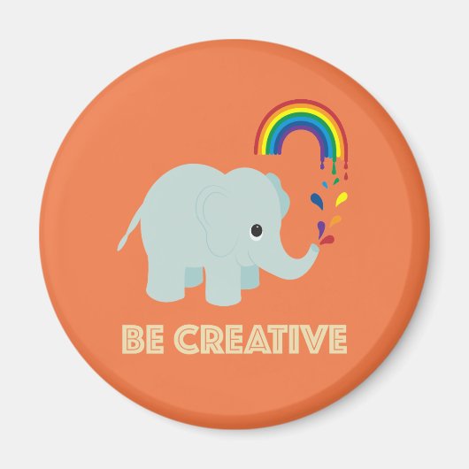 Wees creatieve magneet (Voorkant)