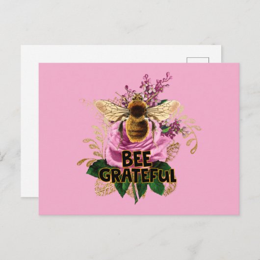 Wees Dankbaar Briefkaart (Voorkant / Achterkant)