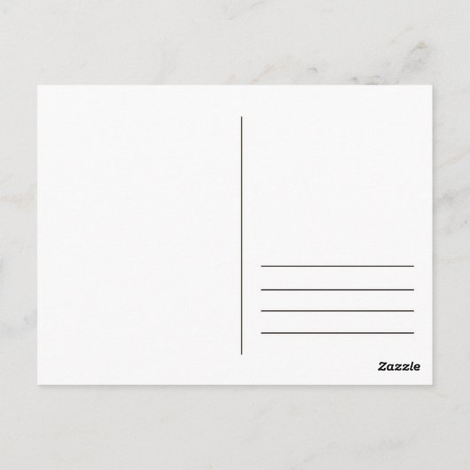 Wees dankbaar Briefkaart (Achterkant)