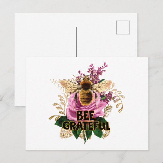 Wees Dankbaar Briefkaart (Voorkant / Achterkant)