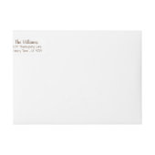 Wees dankbaar | Bruine Thanksgiving wraparound lab (Voorkant)