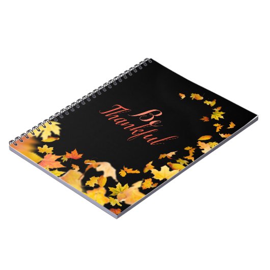 Wees dankbaar dat de herfstherfst het NOTITIEBOEK  (Linkerzijde)