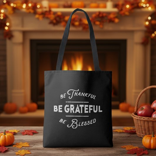 Wees dankbaar dat je GRATEFUL bent benut Tote Bag