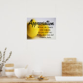 Wees dankbaar en tel je zegeningen 3 poster (Keuken)