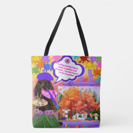 Wees dankbaar Happy Thanksgiving Lady's Canvas tas