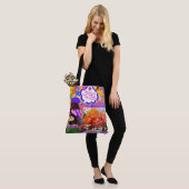 Wees dankbaar Happy Thanksgiving Lady's Canvas tas (Op model)