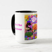 Wees dankbaar Happy Thanksgiving Mok (Voorkant links)