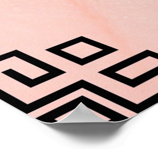 "Wees dankbaar" Inspirerend Wall Art Poster (Hoek)