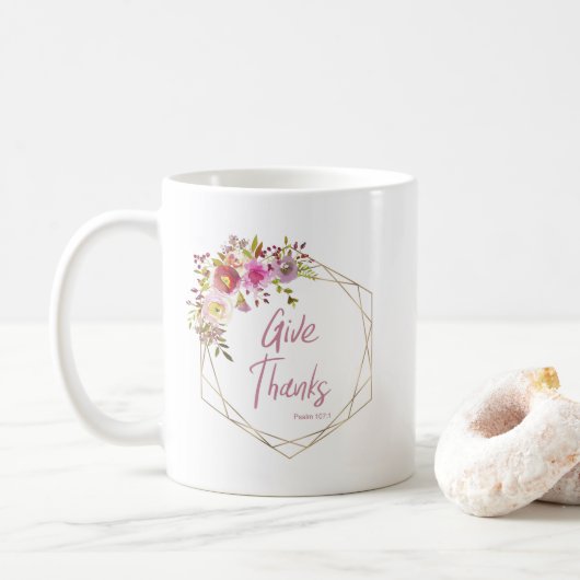 Wees Dankbaar Koffiemok (Met donut)