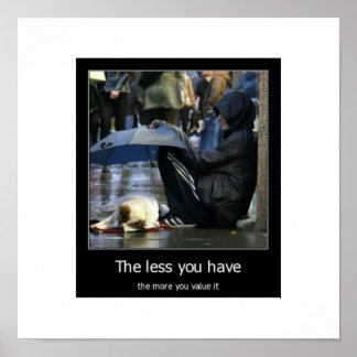 Wees dankbaar poster