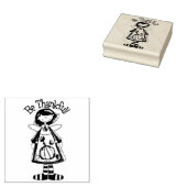 Wees dankbaar rubberstempel (Gestempeld)