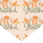 Wees dankbaar Thanksgiving Lange Tafelloper (Hoek)