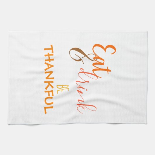 Wees dankbaar theedoek (Horizontaal)