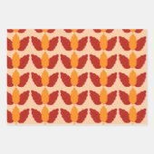 Wees dankbaar voor de herfst van Maple Leaves Inpakpapier Vel (Voorkant 2)