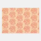 Wees dankbaar voor de Thanksgiving Turkije Inpakpapier Vel (Voorkant 2)