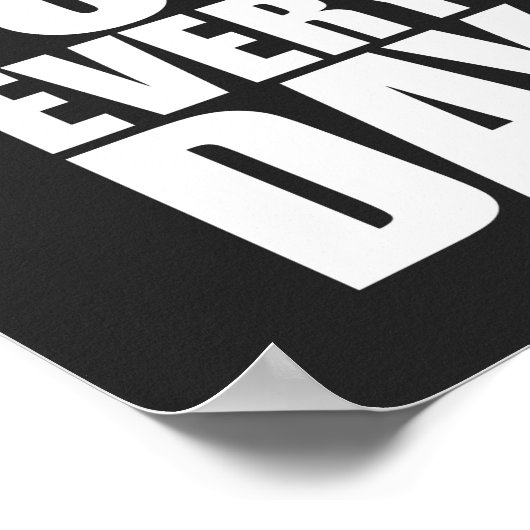 Wees dankbaar voor elke dag | Inspirerend prijsopg Poster (Hoek)