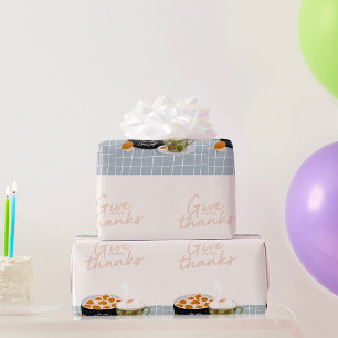 Wees Dankbaar Voor Gezellige Avonden Herfsttraktat Cadeaupapier