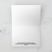 Wees dankbaar voor het dagelijkse Wenskaart Kaart (Binnen)