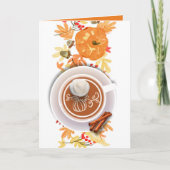 Wees dankbaar voor het Wenskaart van de pumpkin Sp Kaart (Voorkant)