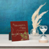 Wees dankbaar voor zijn scrapbook effect fotoplaat (Insitu)