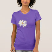 Wees dankbaar, wees blij Daisy t-shirt (Voorkant)
