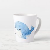 Wees dapper als walvis mok voor kinderen (Rechterhoek)