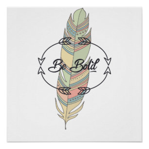 Wees Dapper Boho Veer Poster