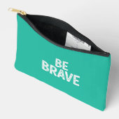 Wees dapper eenvoudige motivatie quote etui (Open)