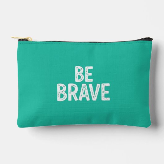 Wees dapper eenvoudige motivatie quote etui (Voorkant)