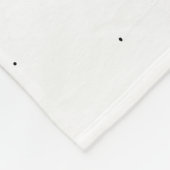 Wees dapper fleece deken (Hoek)