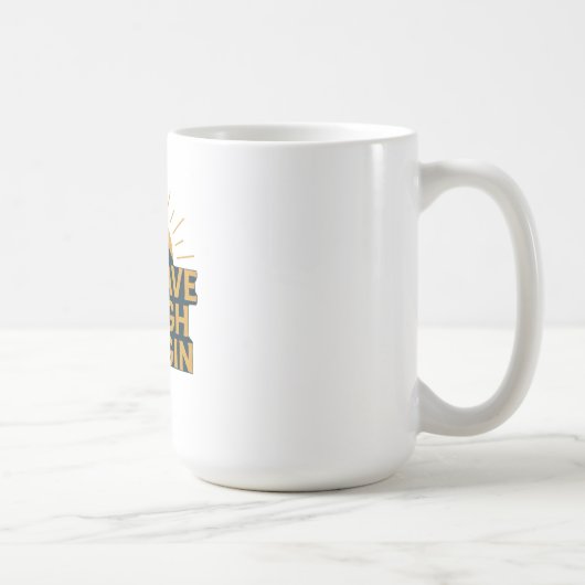 Wees dapper genoeg om te beginnen - Motiverende Be Koffiemok (Rechts)
