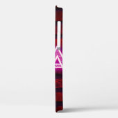 Wees dapper inspirerend quote neon effect text op Case-Mate iPhone case (Achterkant / Links)