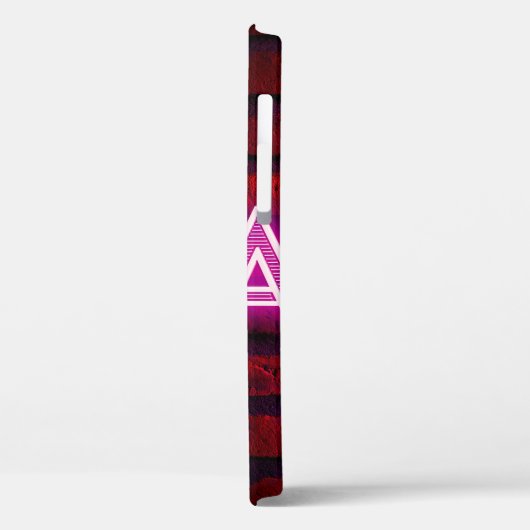 Wees dapper inspirerend quote neon effect text op  Case-Mate iPhone case (Achterkant / Links)