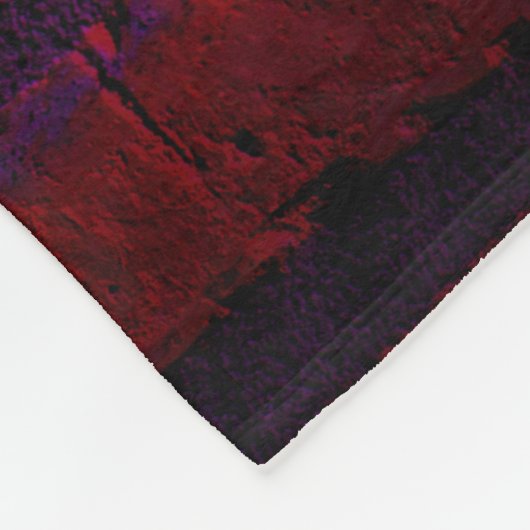 Wees dapper inspirerend quote neon effect text op  fleece deken (Hoek)