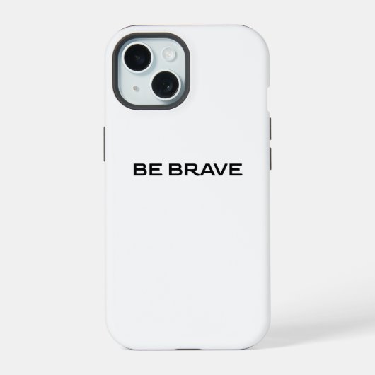 WEES DAPPER iPhone 15 CASE (Achterkant)