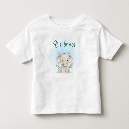Wees dapper kinder shirts (Voorkant)